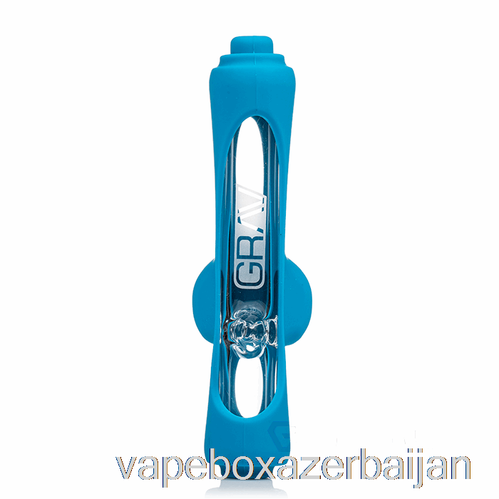 Vape Baku GRAV Mini Steamroller with Silicone Skin Blue
